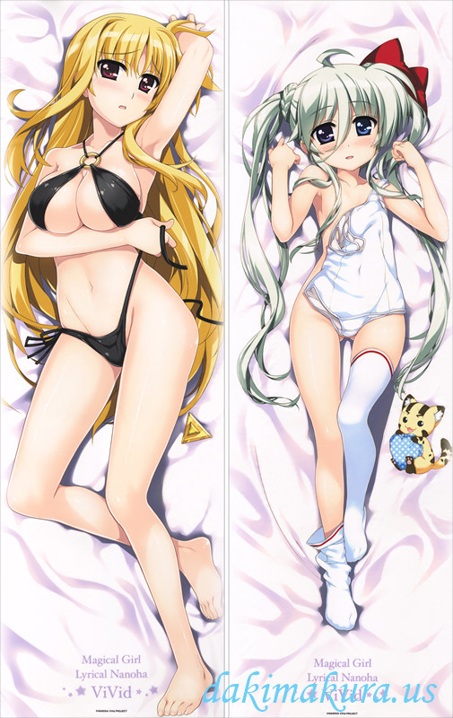 Magical Girl Lyrical Nanoha - Fate Testarossa Einhalt Stratos Anime Dakimakura Pillow Cover